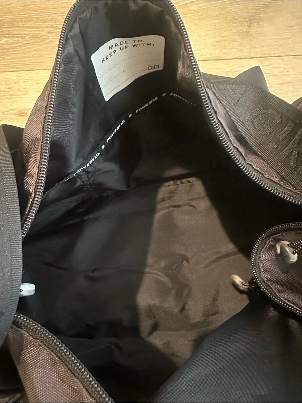 Athleta Girl Camo Duffle Bag